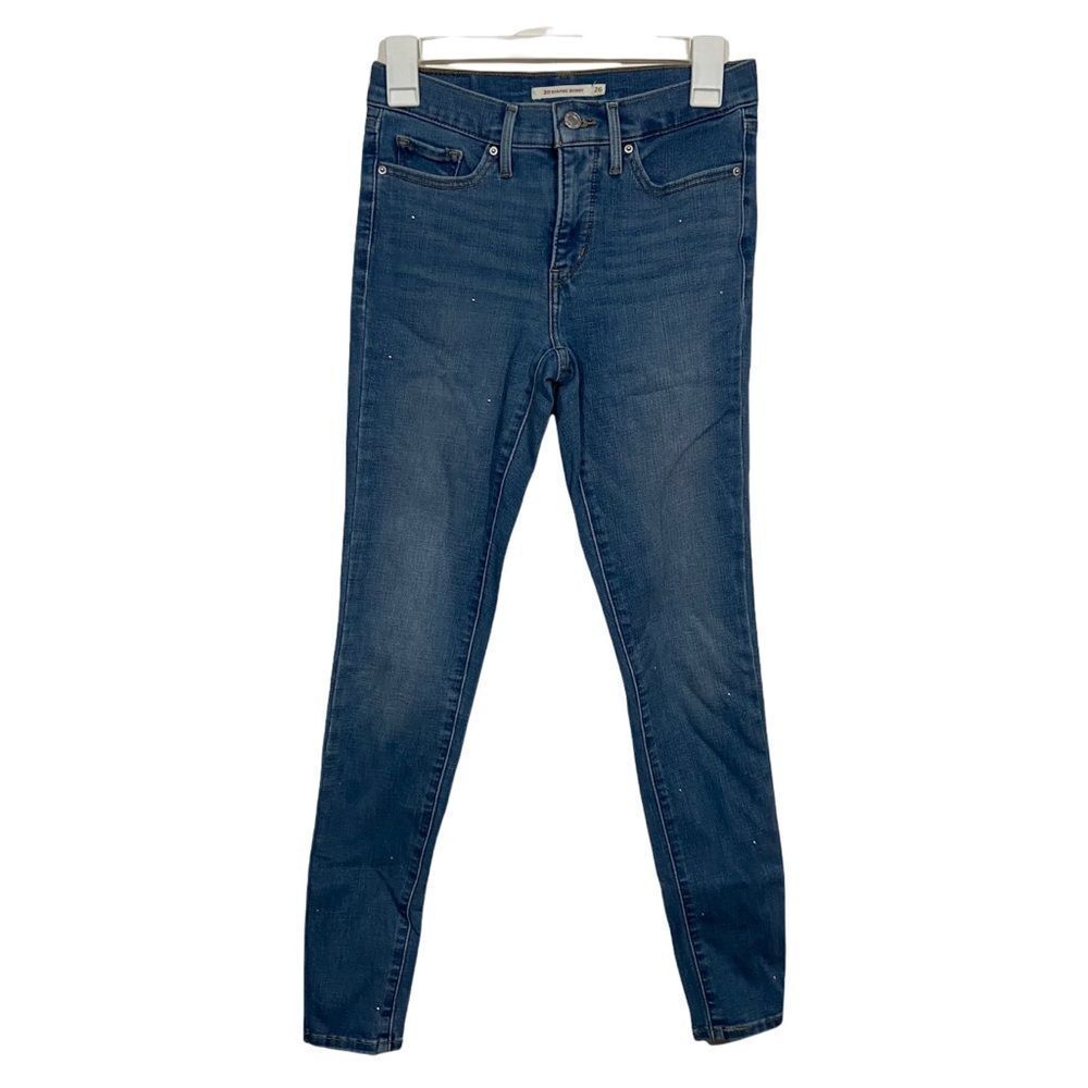 Levi’s 311 High Waisted Rhinestone Shaping Skinny Jeans